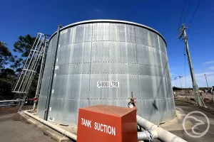 Internal fire tank inspection to meet AS1851-2012 inspection standards