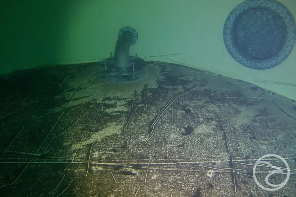 Drone technology used for confined space fire tank inspections Melbourne