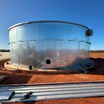 Refurbished potable water tank ready for safe drinking water storage