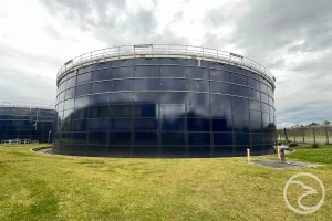 Technician performing industrial tank assessments to detect early structural issues