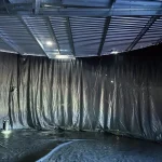 Leak detection and visual assessment during PVC tank liner inspection in Melbourne