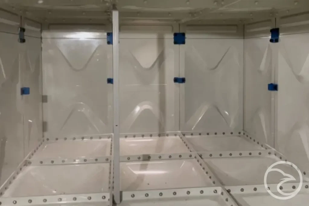 modular water storage infrastructure for long-term use