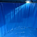 Internal tank base affected by sediment and stagnant water conditions