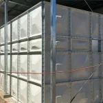 Reinforced fibreglass composite panel structure