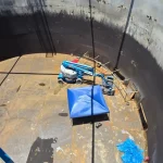 replacing old tank with new panel tank system