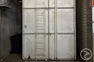 GRP tank repair signs