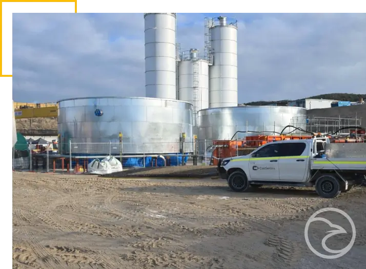 Commercial water tank inspection