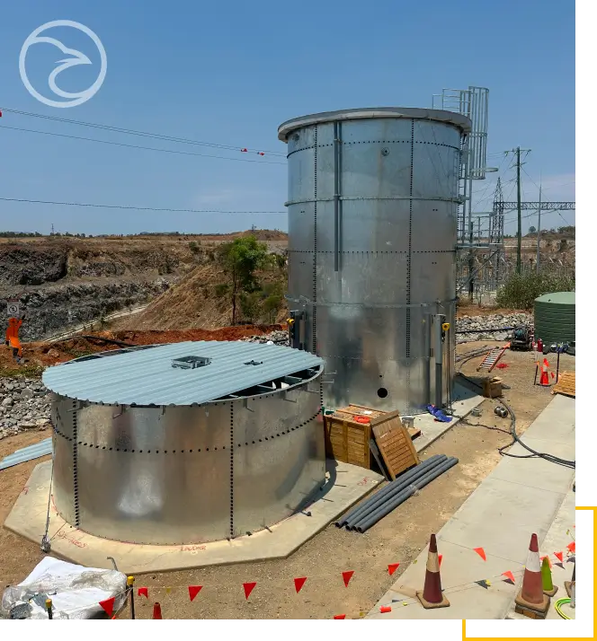 Commercial water tank inspection